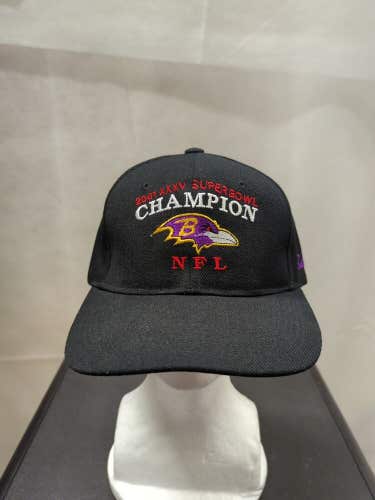 Vintage Baltimore Ravens Super Bowl XXXV Strapback Hat NFL