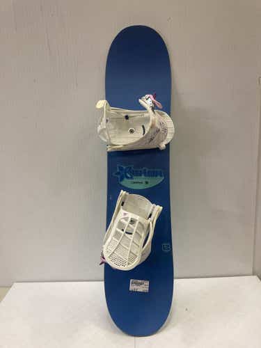 Used Burton Chopper 98 Cm Girls' Snowboard Combo