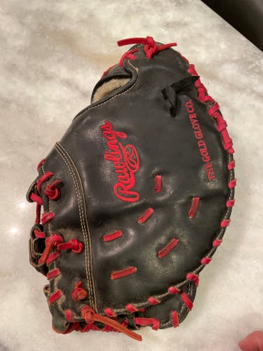 Used Right Hand Throw Rawlings First Base Pro Preferred Baseball Glove 12.75"