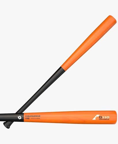 Bundle: 6 2022 Demarini DX110 Pro Maple wood baseball bat 34" -3 BBCOR WTDX110BO1834