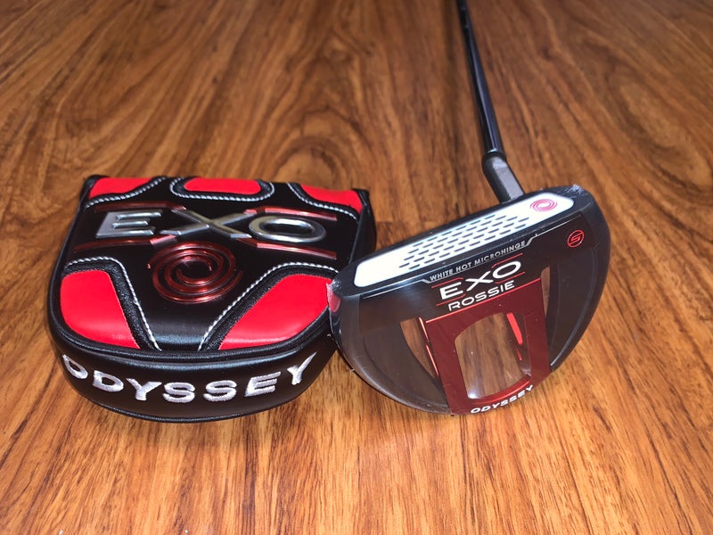 BRAND NEW Odyssey EXO Rossie S 35" Putter Winn Grip Steel Shaft w/Head Cover