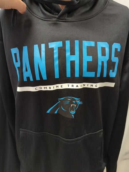 New Era Carolina Panthers NFL Black Pullover Hoodie Sweatshirt: