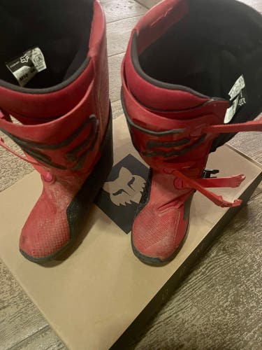 Fox Comp Motocross riding Dirtbike Boots, Mens size 10-Son Grew Out Of Them