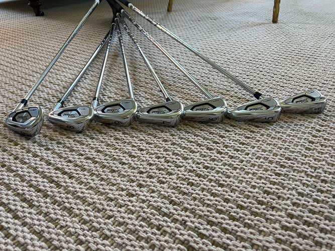Men's Used Titleist Right Handed 718 AP3 Iron Set Regular Flex 8 Pieces Steel Shaft