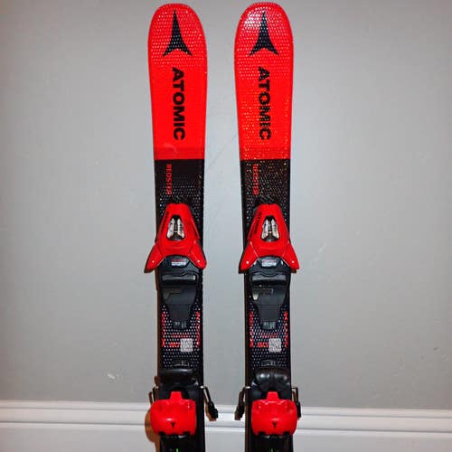 80CM Atomic All Mountain Redster J2 Skis With Bindings.  Used.