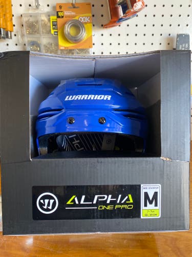 New Medium Warrior Alpha One Pro Helmet