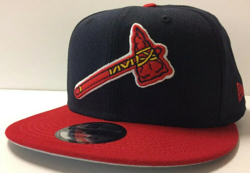 Atlanta Braves New Era 9FIFTY Tomahawk Axe Adjustable Snapback Hat