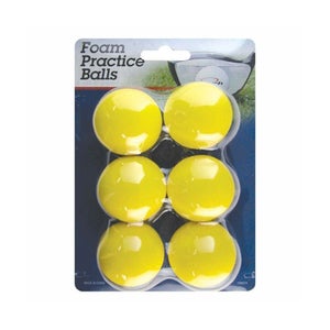 Intech Golf Foam Practice Balls (6 Pack) - Golf Practice