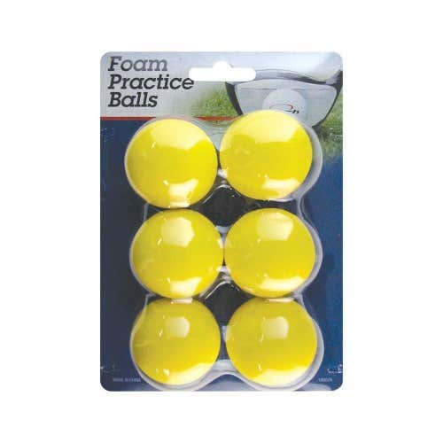 Intech Golf Foam Practice Balls (6 Pack) - Golf Practice!