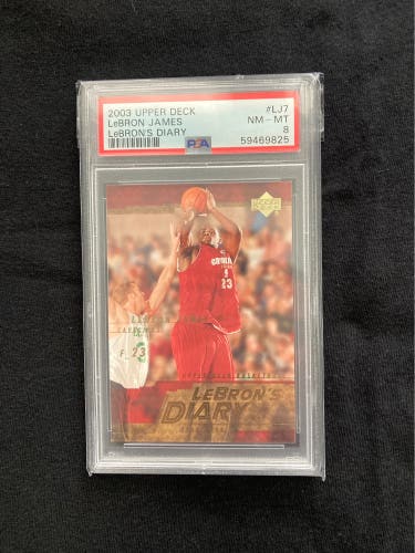 2003 Lebron James Upper Deck True Rookie Card Certified NM-Mint Condition