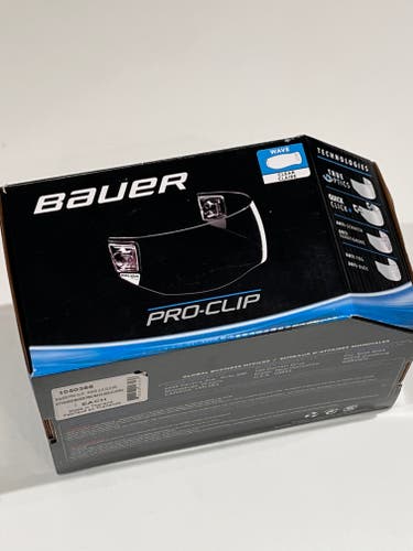 New Large Bauer HDO Pro Clip Visor