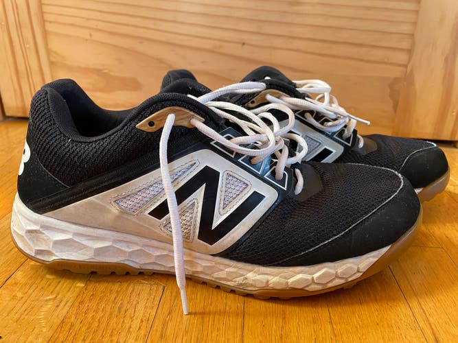 Black Adult Men's Used Size 13 (Women's 14) New Balance Shoes