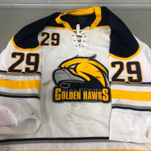 Goalie Cut Caledon Golden Hawks JrC jersey