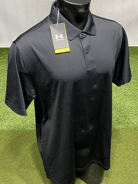 Under Armour Men's Playoff 2.0 Jacquard Golf Polo Black S