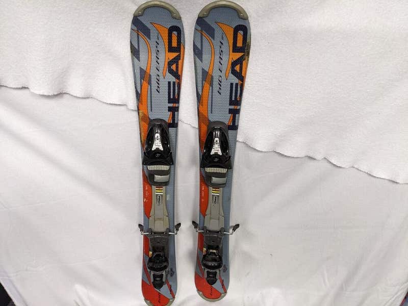 Head Big Easy Twin Tip Snow Blade Skis W/Tyrolia Binding Size 94
