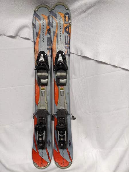 Head Big Easy Twin Tip Snow Blade Skis W/Tyrolia Binding Size 94