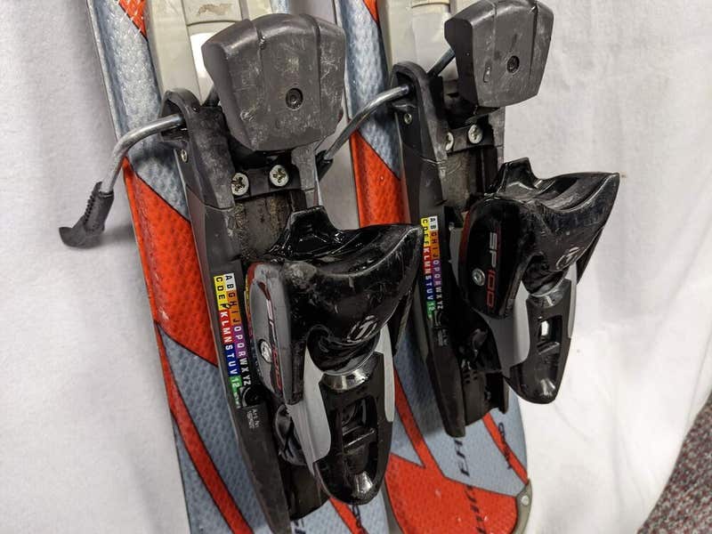 Head Big Easy Twin Tip Snow Blade Skis W/Tyrolia Binding Size 94