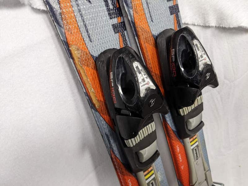 Head Big Easy Twin Tip Snow Blade Skis W/Tyrolia Binding Size 94