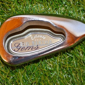 Callaway	Big Bertha Gems	4 Iron	RH	37.5"	Graphite	Ladies	New Grip