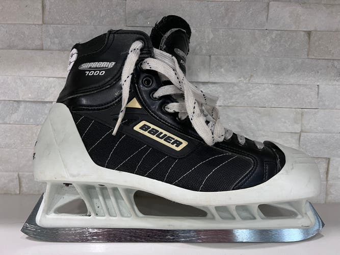 Bauer Supreme 7000 Hockey Goalie Skates Size 11