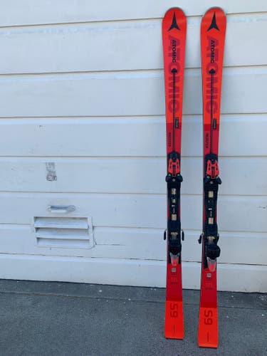 New Men's 2020 Atomic 171 cm Racing Redster SL Skis With Atomic X12 TL Bindings Max Din 12