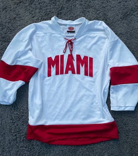 Miami Ohio Hockey Jersey