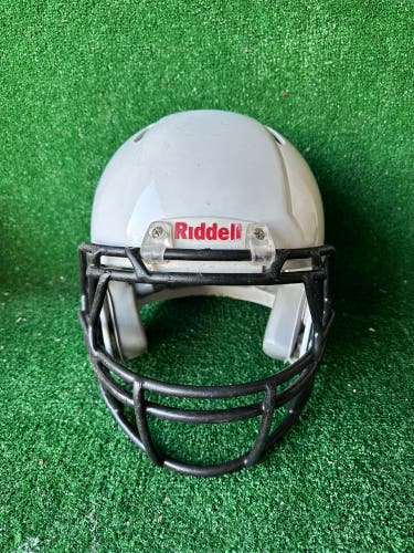 Youth Large - Riddell Speed Football Helmet - White