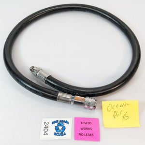 Oceanic Air XS Inflator Hose SeaQuest Air Source Ocean Reef masks 30" Scuba 2404