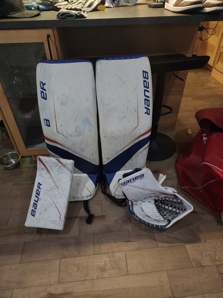 Used 35" Bauer Regular 2s pro Goalie Full Set Pro Stock