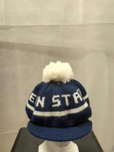 Vintage Penn State Nittney Lions Winter Pom Pom Hat NCAA