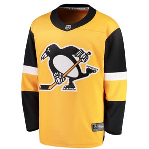 NEW Pittsburgh Penguins NHL Jersey Fanatics Breakaway Alternate Gold Large