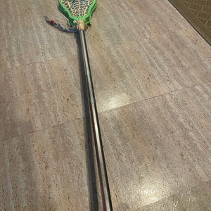 Green lax girls stick lacrosse