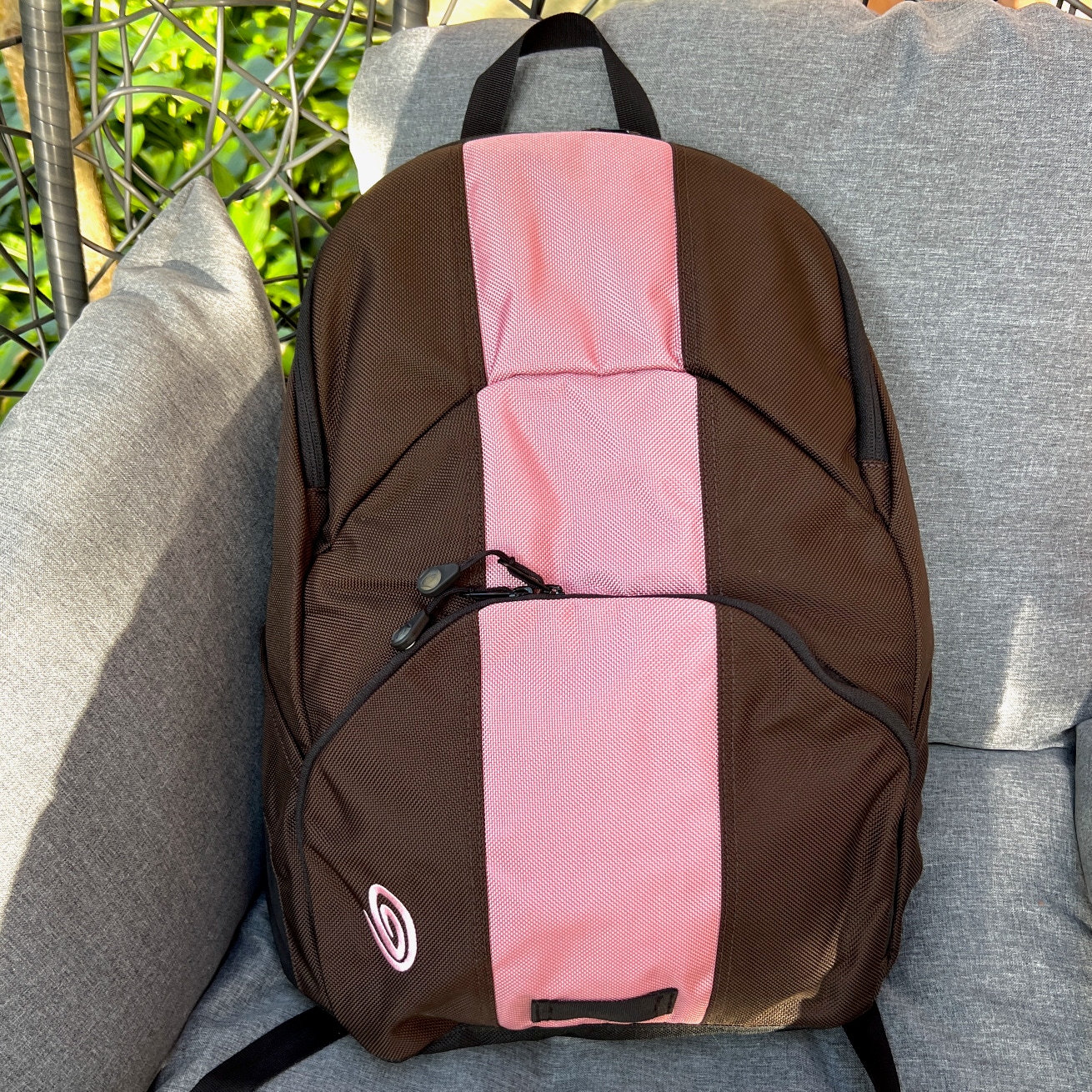 Timbuk2 Void Backpack Daypack w/ Padded Laptop Compartment Waterproof Brown Rose