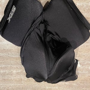 Stx youth small lacrosse goalie padded shorts