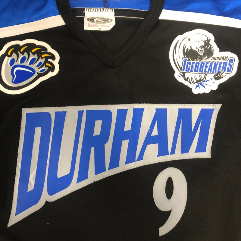 Durham IceBreakers mens small game jersey