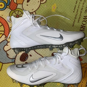 White Adult New Men's Size Men's 10.5 (W 11.5) Molded Cleats Nike Mid Top Alpha Huarache 8 Pro