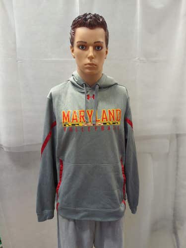 Maryland Terrapins Volleyball Under Armour Hoodie M NCAA