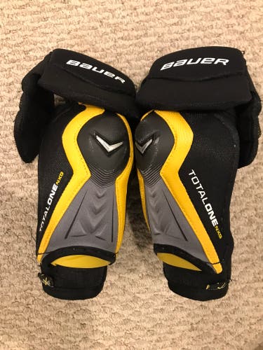Used Large Bauer Supreme TotalOne Elbow Pads