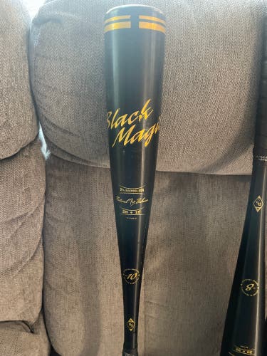 Used USSSA Certified Easton (-10) 18 oz 28" Black Magic Bat