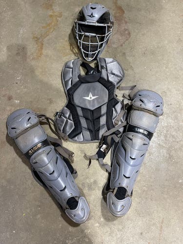 Used All Star System 7 Axis Catcher's Set