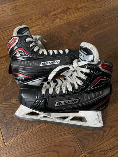 Junior Used Bauer Vapor X700 Goalie Skates Regular Width Size 7.5