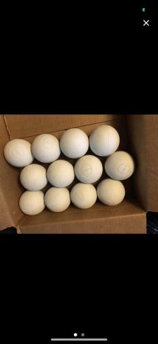 New  12 Pack (1 Dozen) Lacrosse Ball