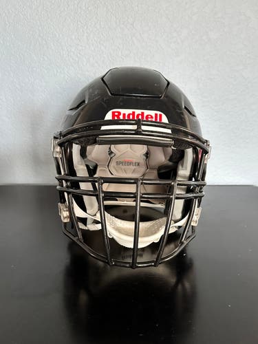 Youth Riddell SpeedFlex Helmet, Small, Black