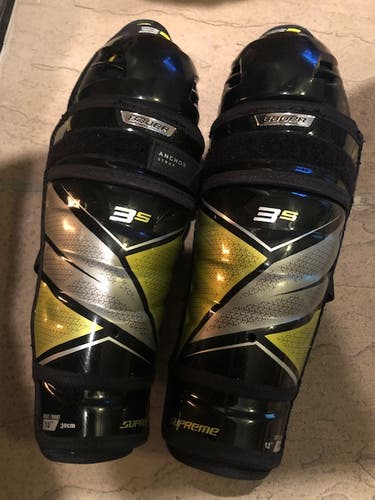 New Bauer Supreme 3S Shin Pads 12 inch