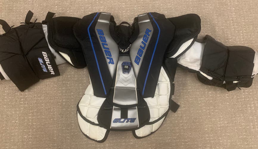 Used Small Bauer Elite Goalie Chest Protector
