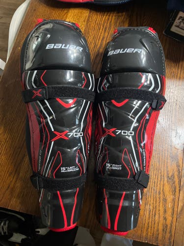 Bauer vapor x700 shin guard 15”