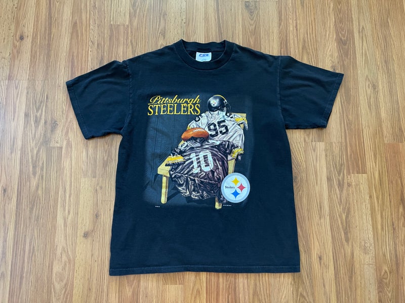 Vintage Pittsburgh Steelers Men of Steel Shirt Size Large