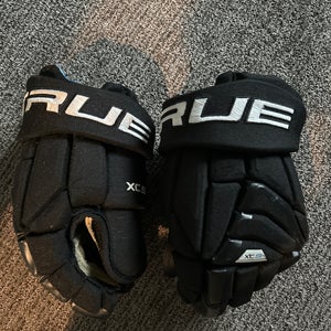 Used True 14" XC5 Hockey Gloves Black