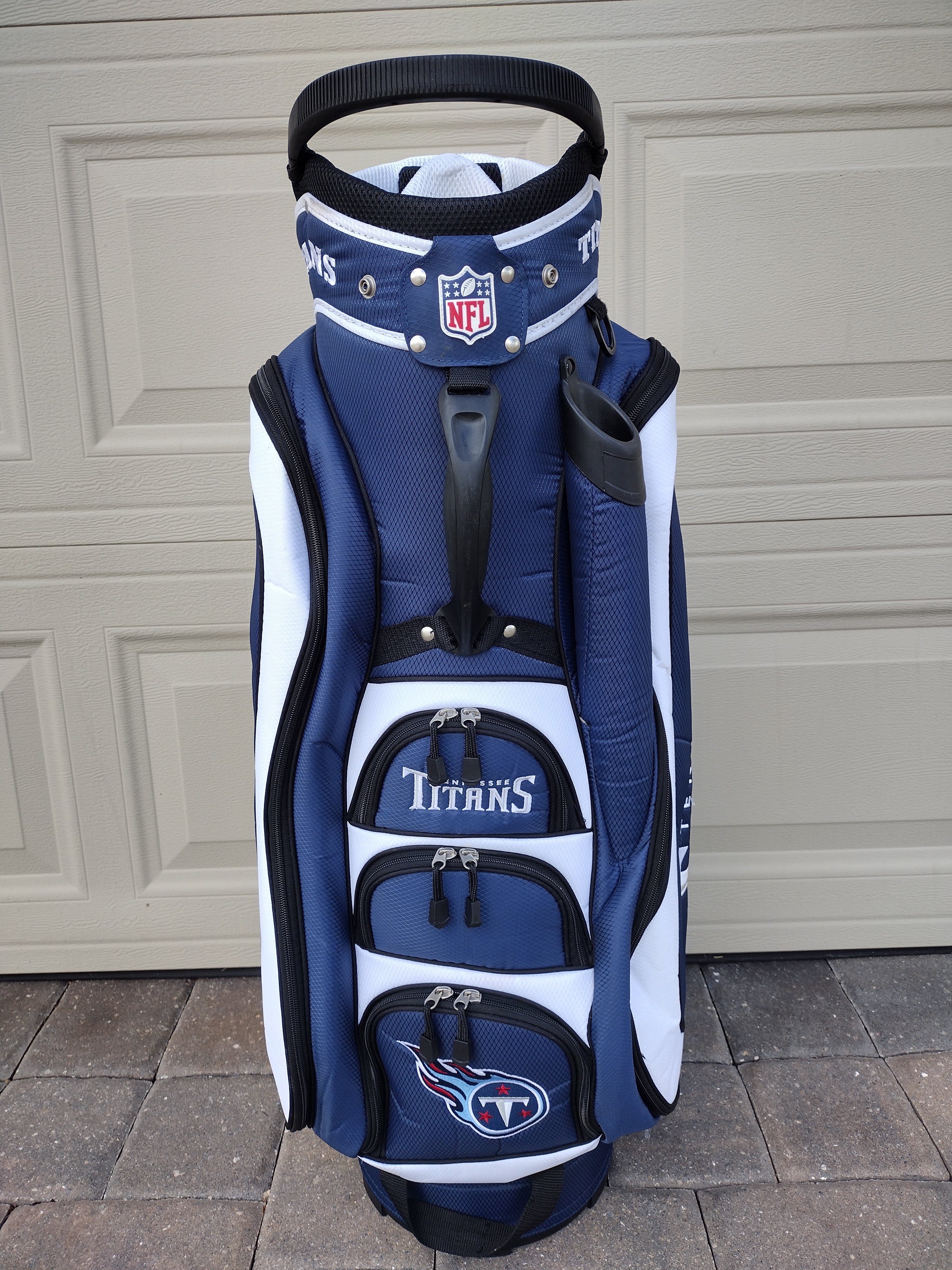 NFL Tennessee Titans Golf Bag With Clubs, 14 Pieces