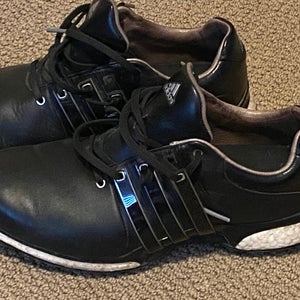 Men's Adidas Tour 360 Boost Golf Shoes black sz 10